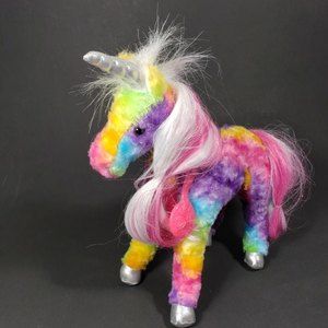 Unicorn Plush Toy Magic Horse Douglas Princess  Rainbow 12 inch